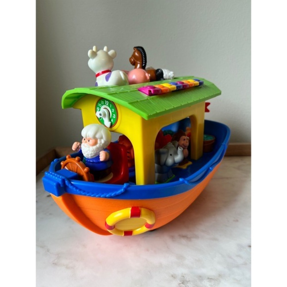 Kiddieland Toys Limited Fun n' Play Noah's Ark Activity w/Animals Complete Works